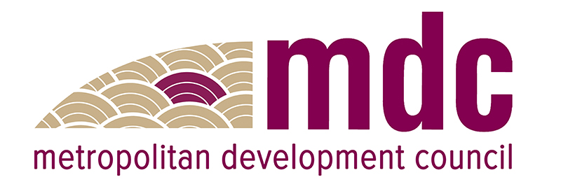 A logo with a purple and beige design

Description automatically generated